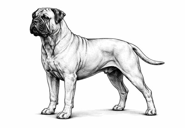 bullmastiff standar